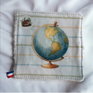 Lingette enfant en tissu & éponge