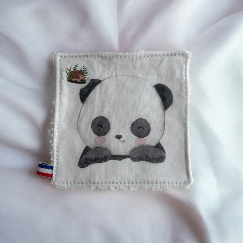 Lingette enfant en tissu & éponge