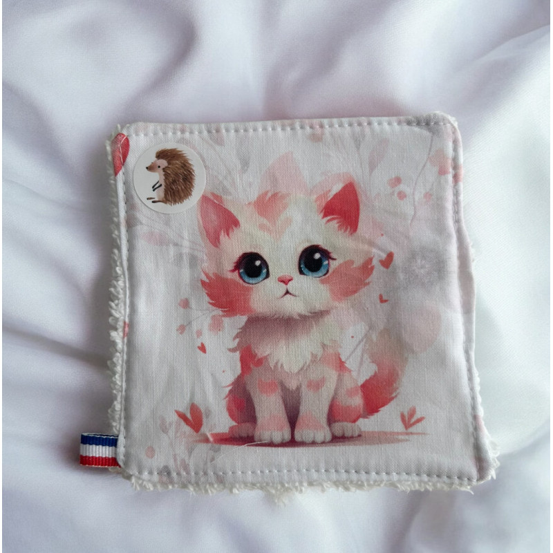 Lingette enfant en tissu & éponge