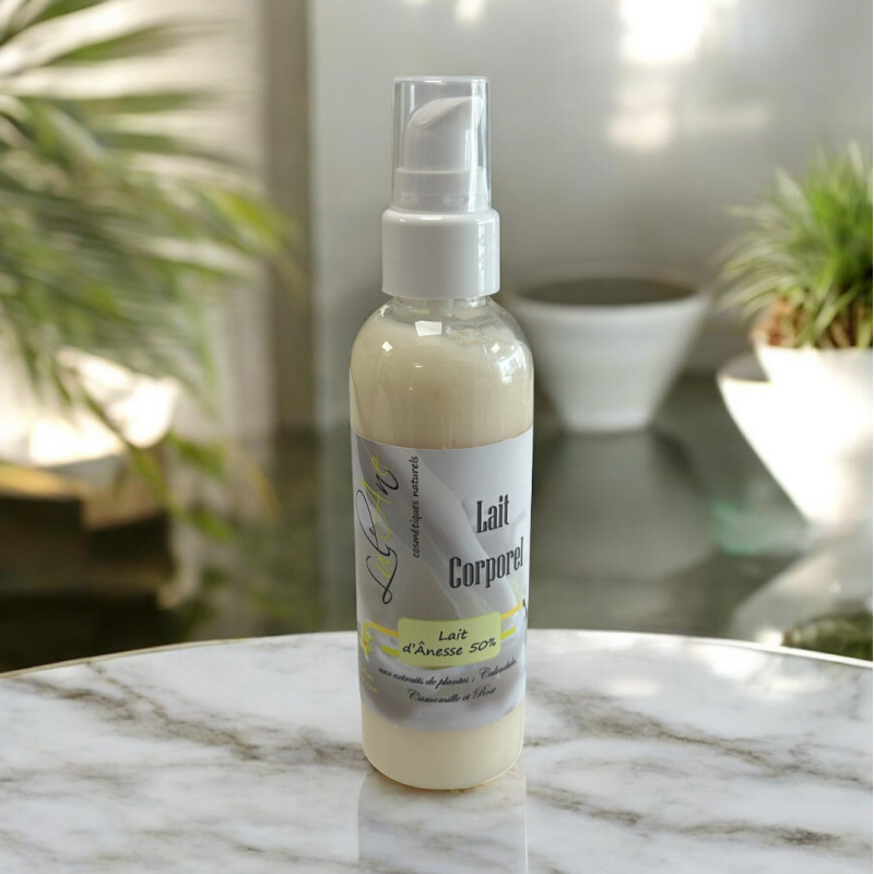 Lait Corporel - Tiaré anei- 50% de lait d'ânesse -100 ml