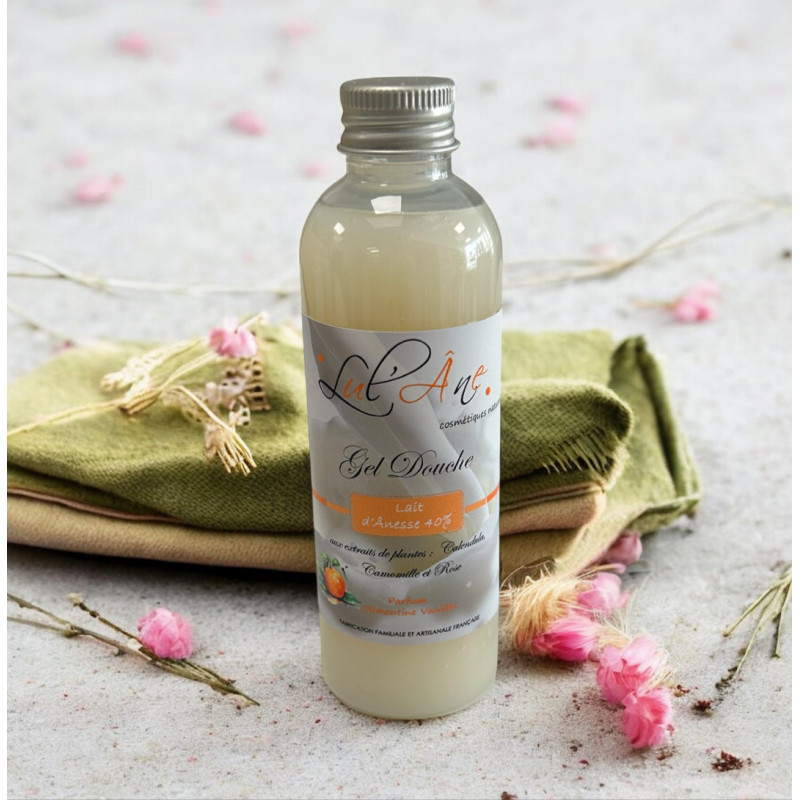 GEL DOUCHE NATUREL - CLEMENTINE VANILLEE - 100ML