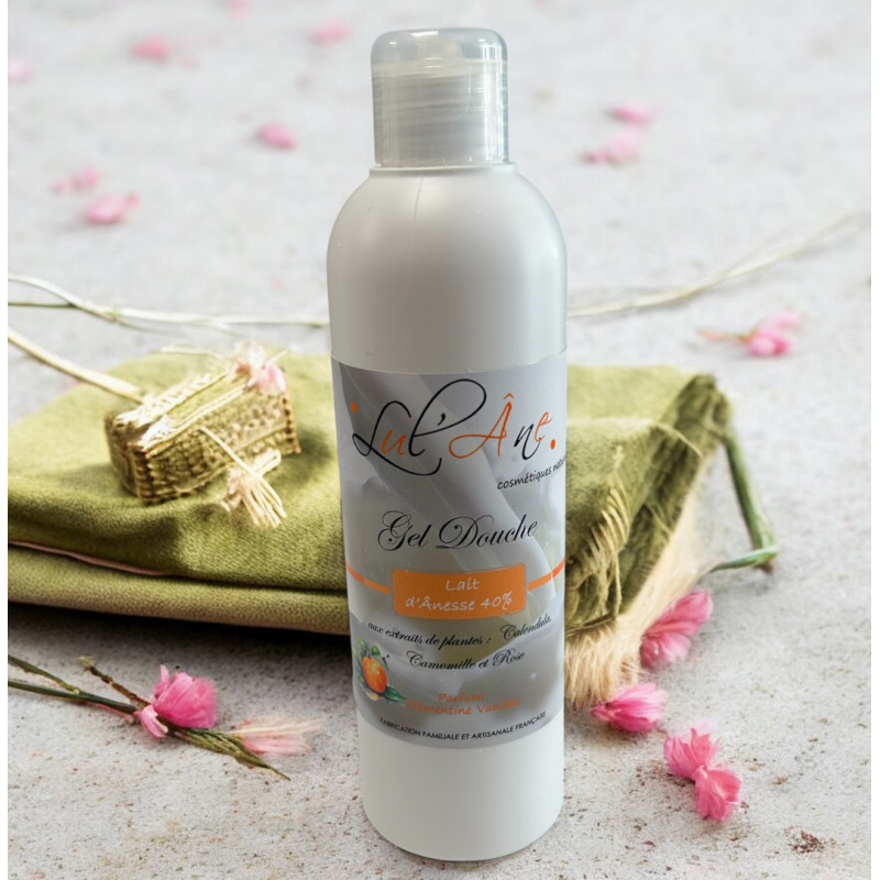 GEL DOUCHE NATUREL - CLEMENTINE VANILLEE - 250ML