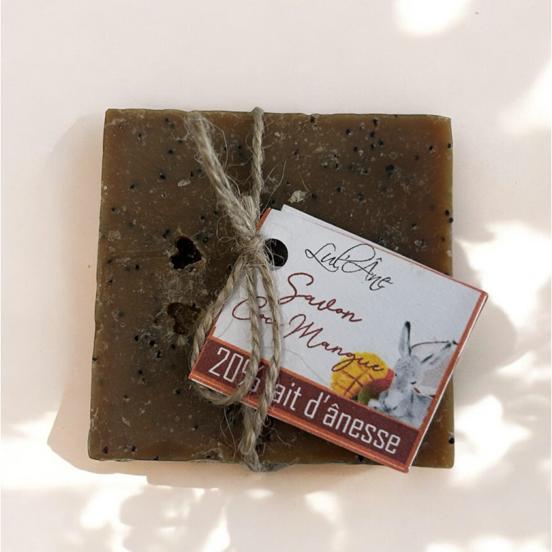 SAVON EXFOLIANT - 20% LAIT D'ANESSE - COCO MANGUE