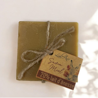 SAVON - MIEL / 20% LAIT D'ANESSE