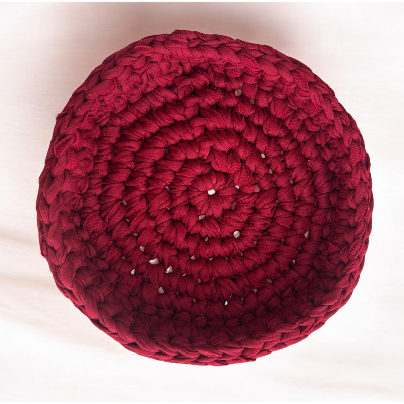 Grand Panier/corbeille rouge