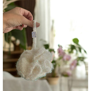 Fleur de douche exfoliante