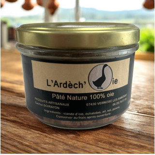 Pâté nature 100% oie