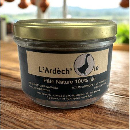 Pâté nature 100% oie
