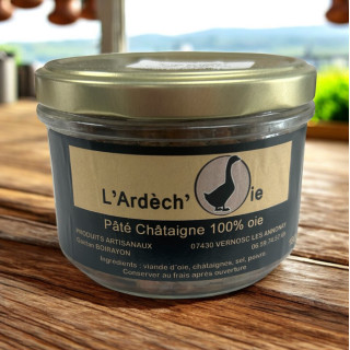 Pâté châtaigne 100% oie