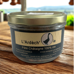 Pâté châtaigne 100% oie