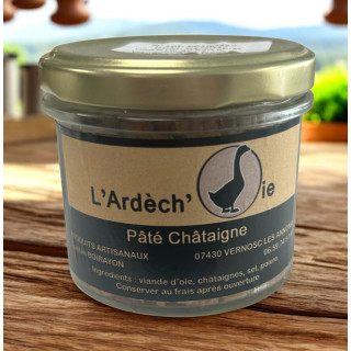 Petit Pâté châtaigne 100% oie
