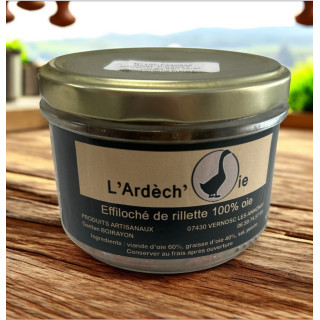 Effiloché de rillette 100% oie