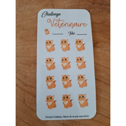 Challenge Vétérinaire (chat)