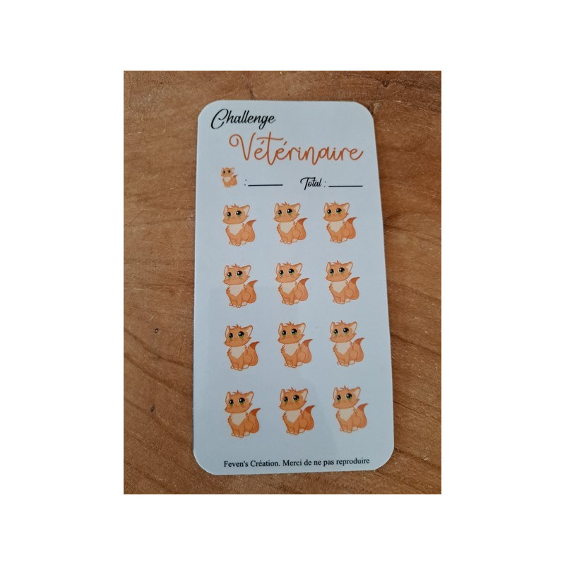 Challenge Vétérinaire (chat)