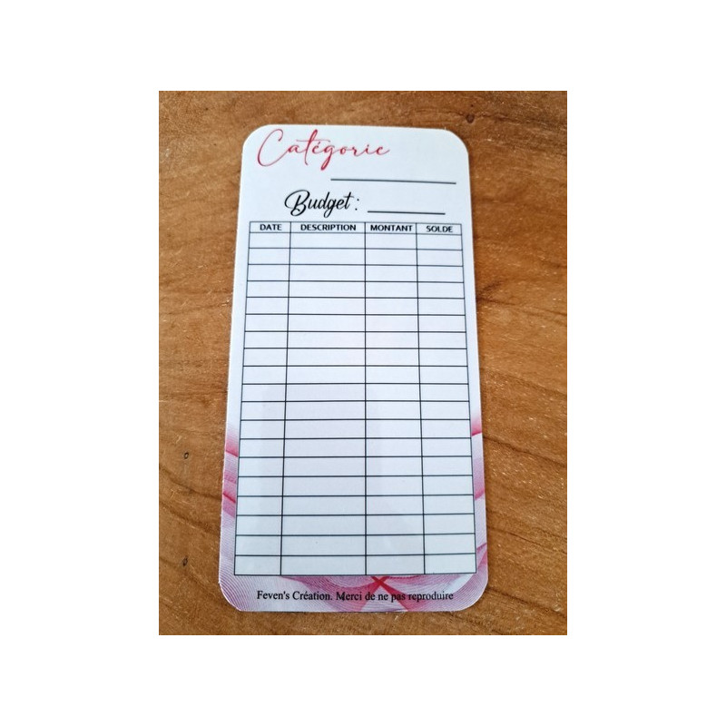 Tracker Catégorie à compléter