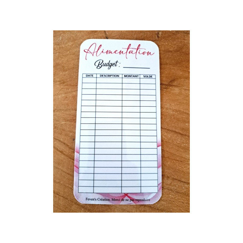 Tracker Alimentation