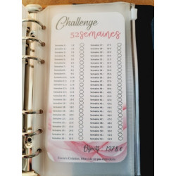 Challenge 52 semaines
