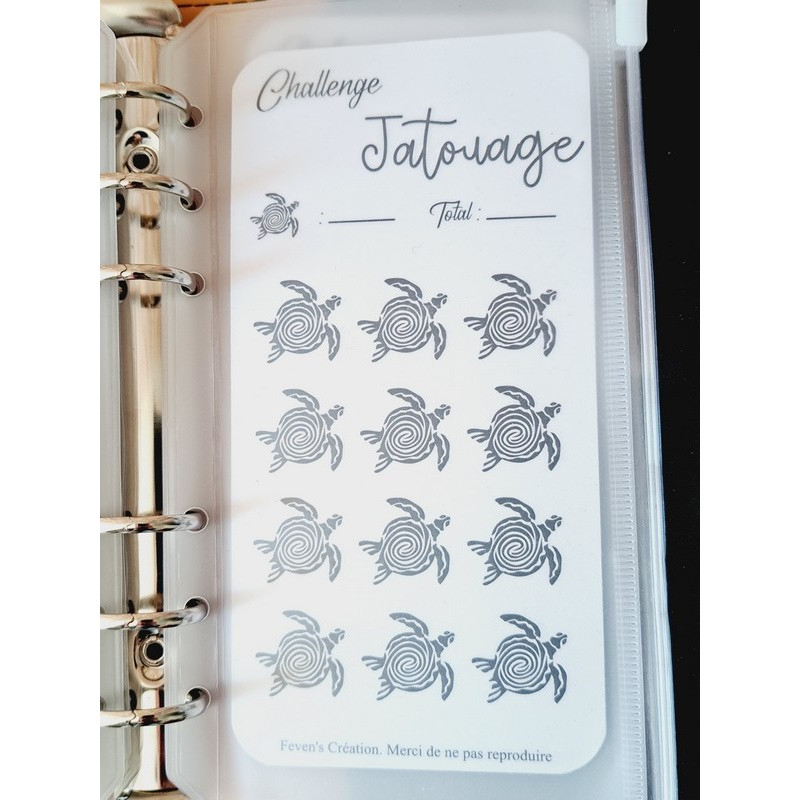 Challenge Tatouage