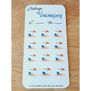 Challenge Vacances