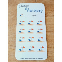 Challenge Vacances