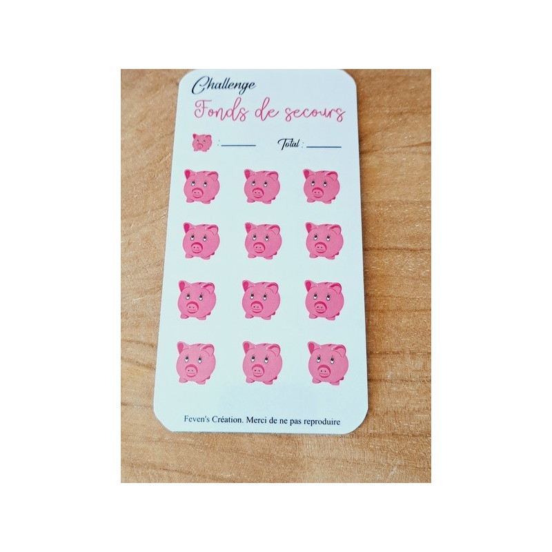 Challenge Fonds de secours