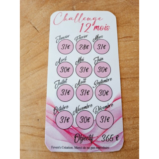Challenge 12 mois