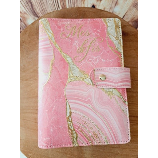 Classeur A6 "Mes défis"+ 6 enveloppes transparentes