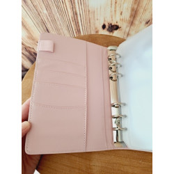 Classeur A6 "Mes défis"+ 6 enveloppes transparentes