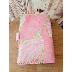 Classeur A6 "Mes défis"+ 6 enveloppes transparentes