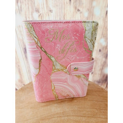 Classeur A6 "Mes défis"+ 6 enveloppes transparentes