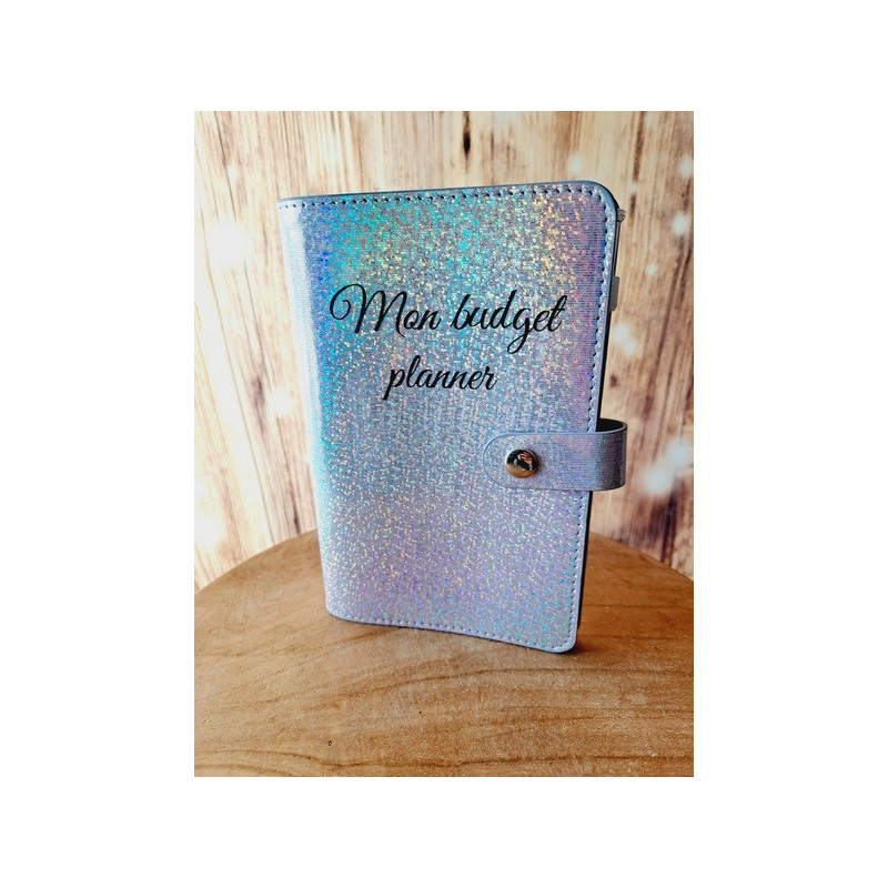 Classeur A6 "Mon budget planner"+ 6 enveloppes transparentes