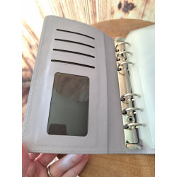 Classeur A6 "Mon budget planner"+ 6 enveloppes transparentes