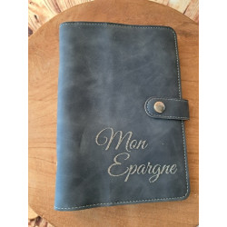 Classeur A6 "Mon épargne"+ 6 enveloppes transparentes