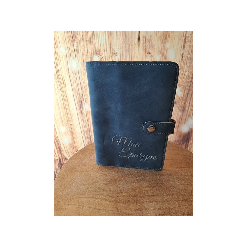 Classeur A6 "Mon épargne"+ 6 enveloppes transparentes