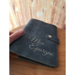 Classeur A6 "Mon épargne"+ 6 enveloppes transparentes