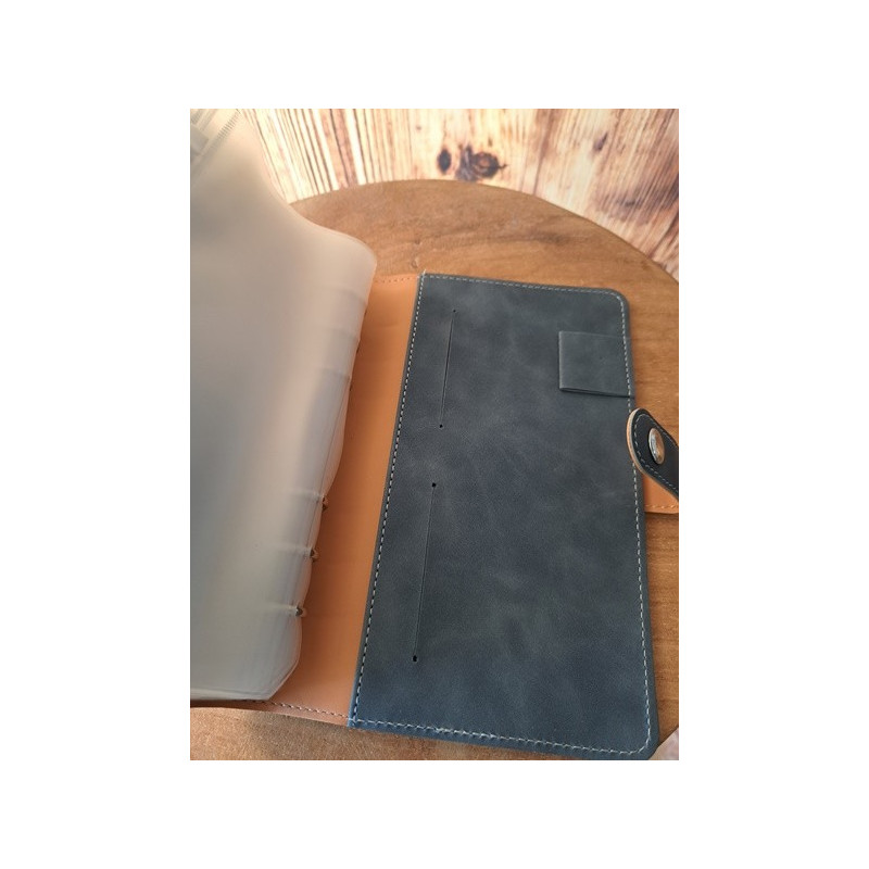 Classeur A6 "Mon épargne"+ 6 enveloppes transparentes