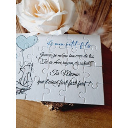 Puzzle "A mon petit-fils"
