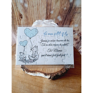 Puzzle "A mon petit-fils"