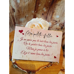 Puzzle "Ma petite-fille"