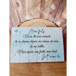 Puzzle " Mon fils"