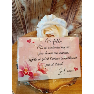 Puzzle "Ma fille"