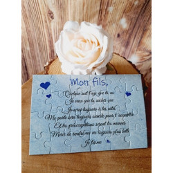 Puzzle " Mon fils"