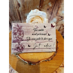 Puzzle "Ton amitié m'est précieuse"