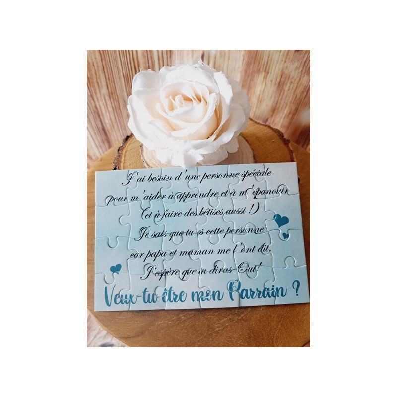 Puzzle pour demande Parrain