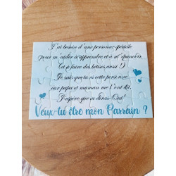 Puzzle pour demande Parrain