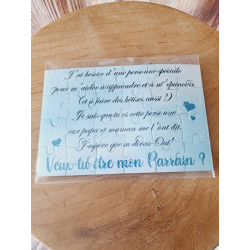 Puzzle pour demande Parrain