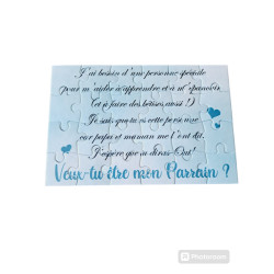 Puzzle pour demande Parrain