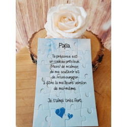 Puzzle " Papa"