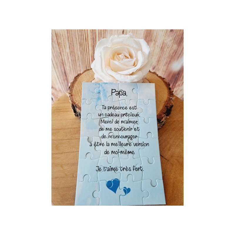 Puzzle " Papa"