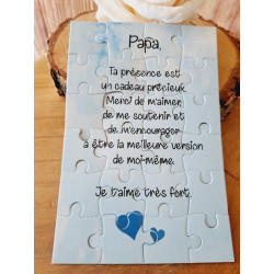 Puzzle " Papa"